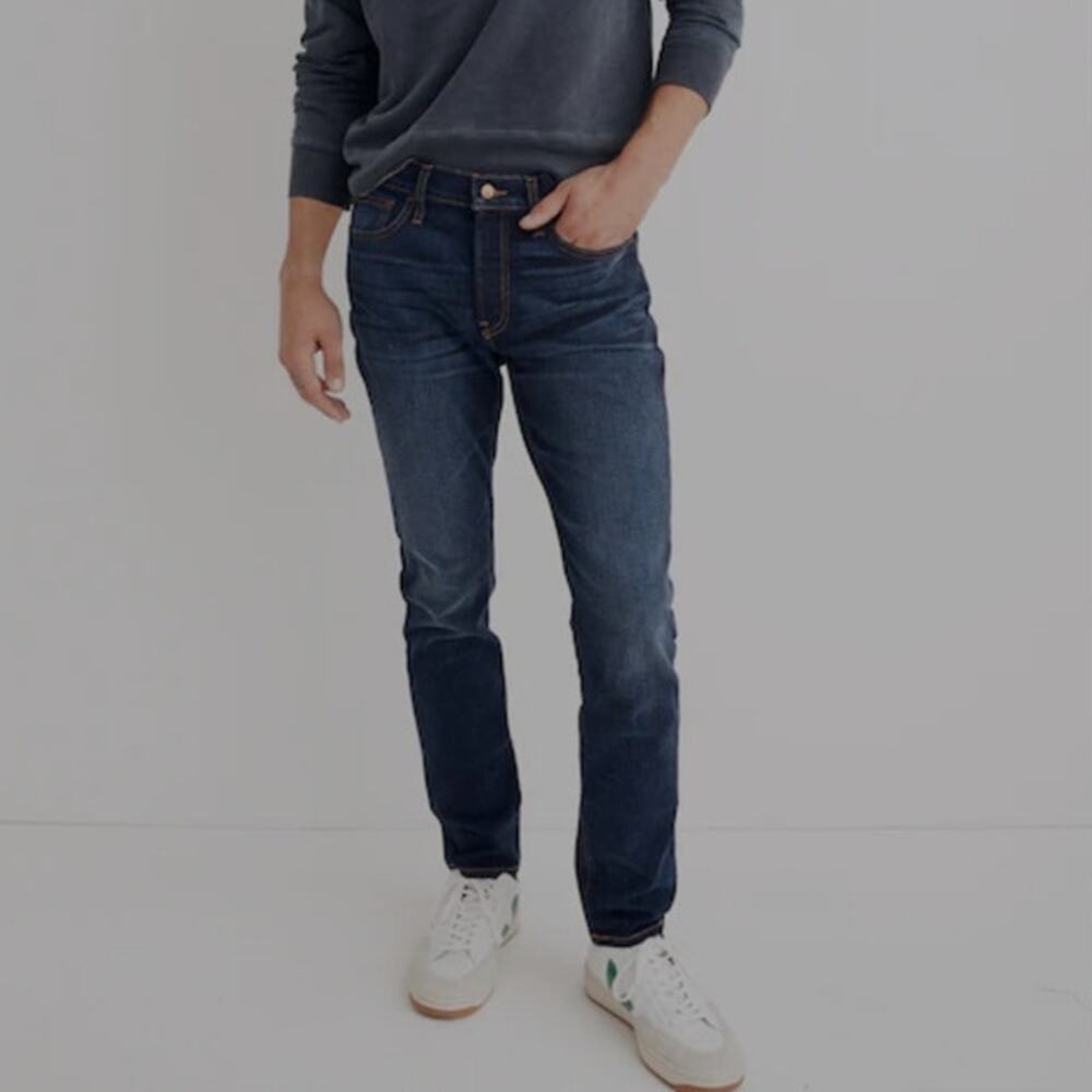 Madewell Men’s Slim Jeans in Dark Indigo